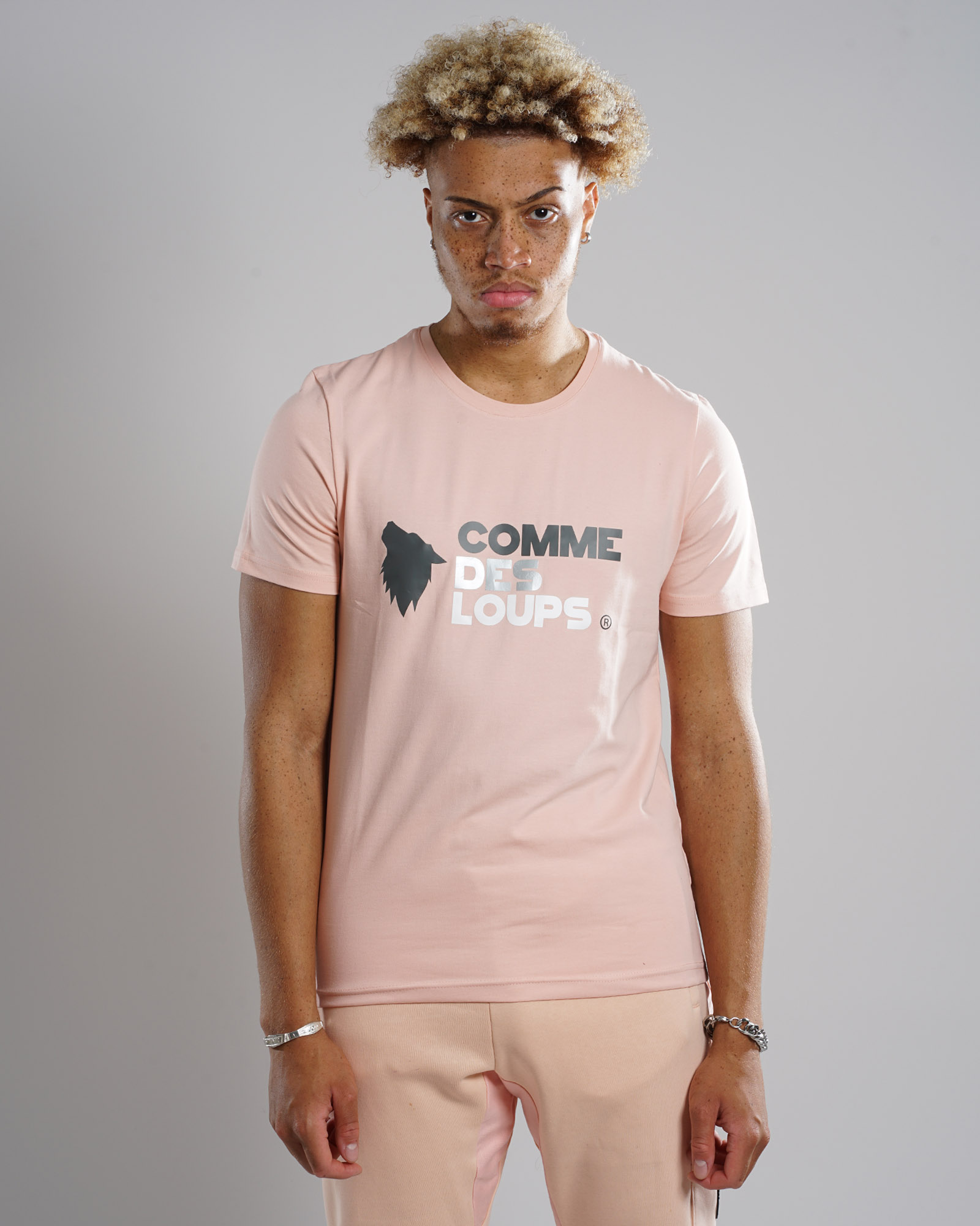 T-SHIRT ROSE COMME DES LOUPS TS-001