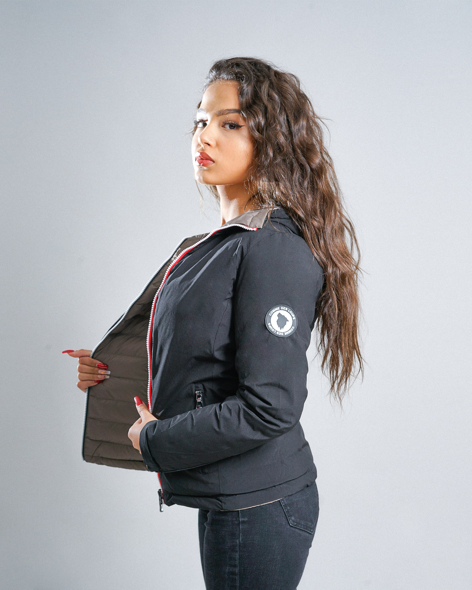 Doudoune Réversible Femme Quebec