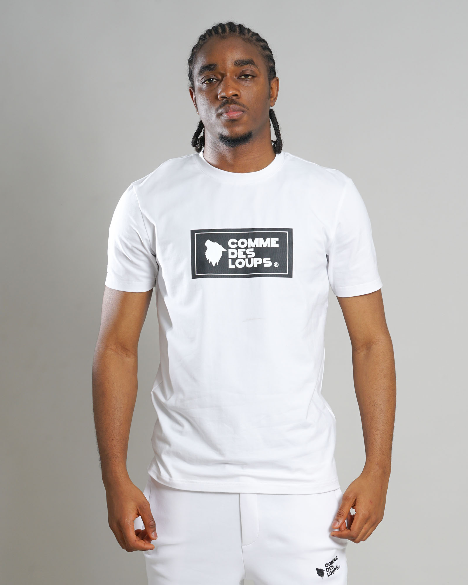 Tee-Shirt Comme Des Loups GENOVA Blanc