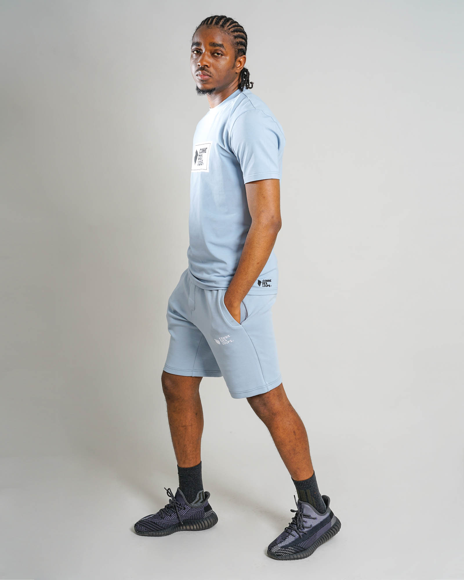 Short Comme Des Loups GENOVA Bleu