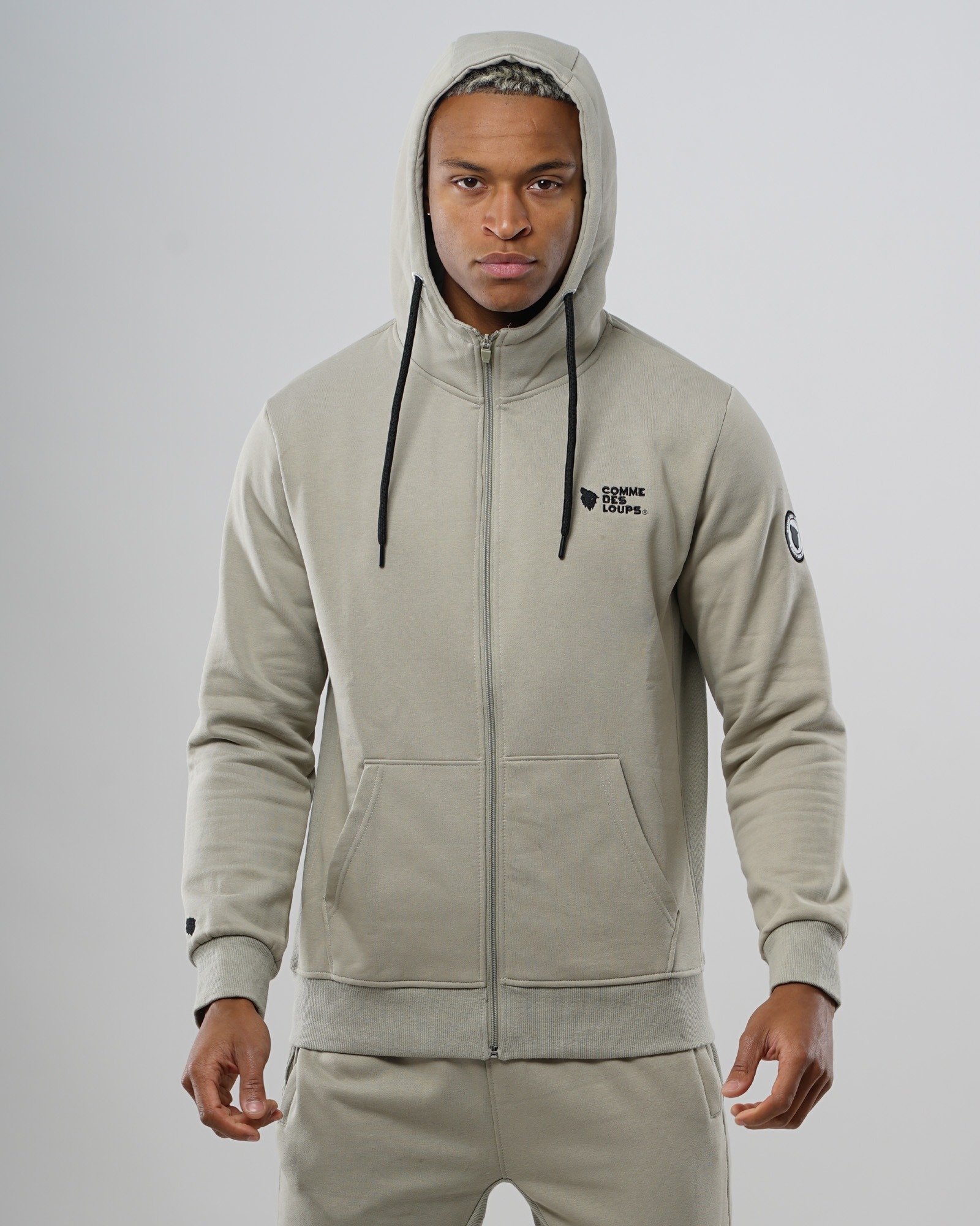 3 manhattan moca full zip comme des loups
