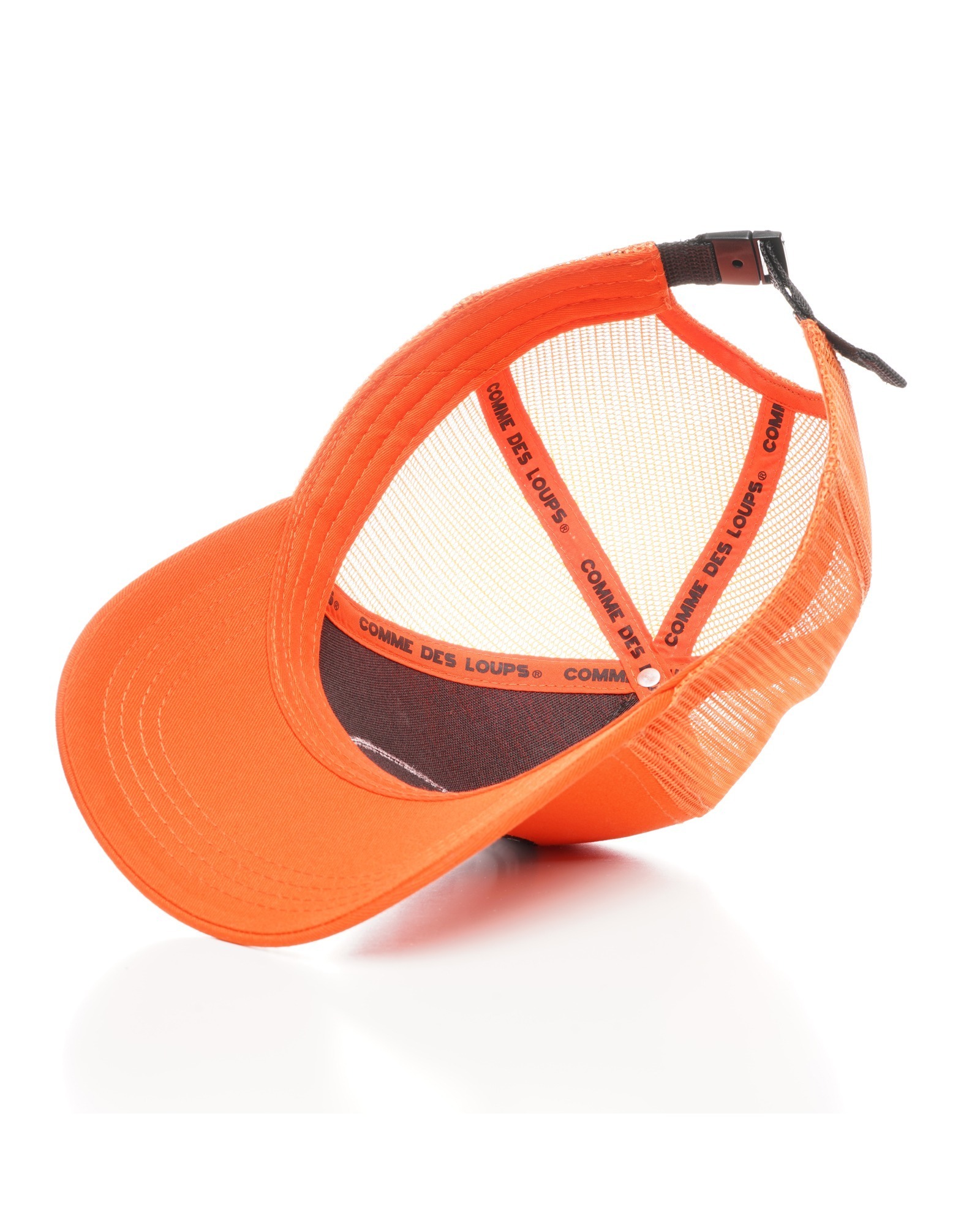 casquette orange patch4
