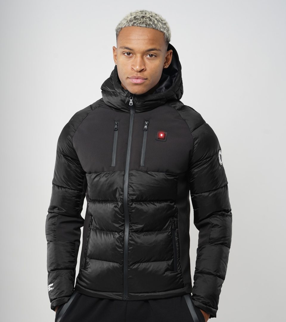 Doudoune Chauffante Capuche ANDORRE Noir