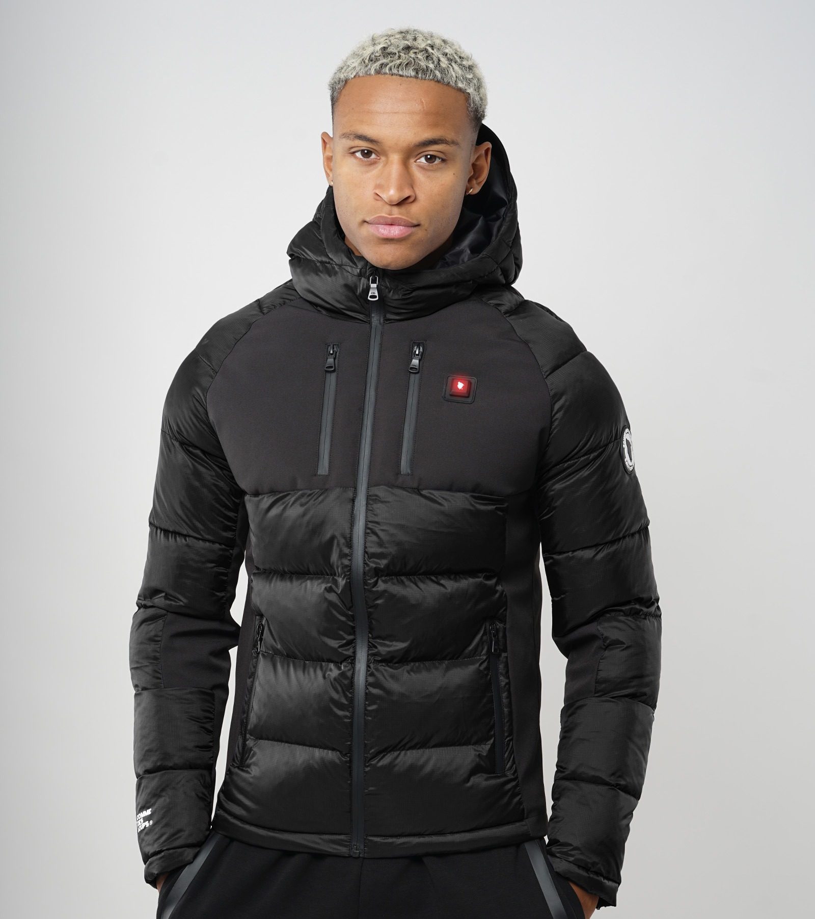 Doudoune Chauffante Capuche ANDORRE Noir