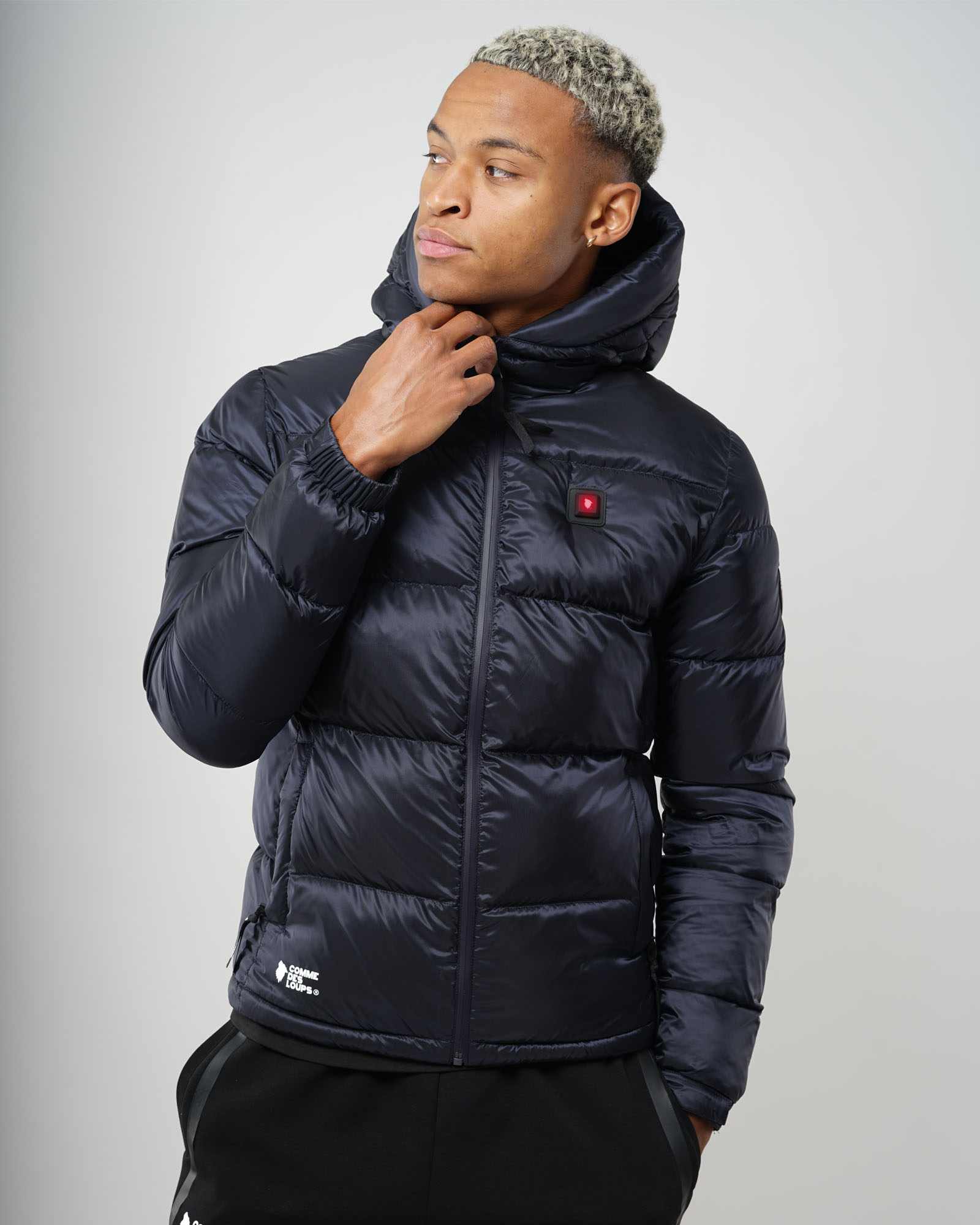 Doudoune Chauffante Capuche BIRMINGHAM Navy