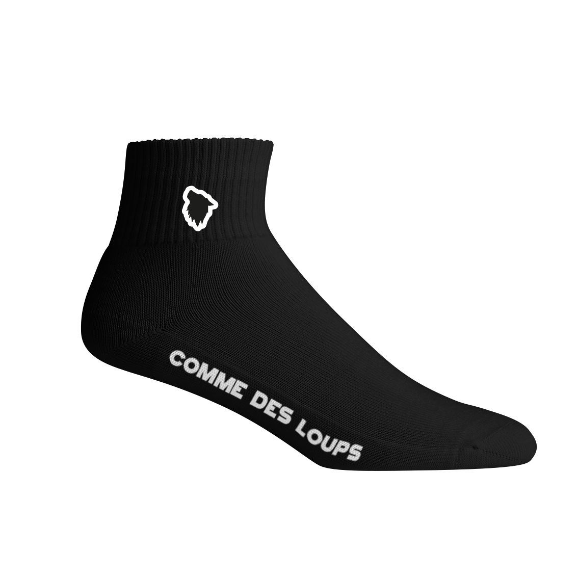 Chaussette Quarter Comme Des Loup Noir Lot de 3 paires