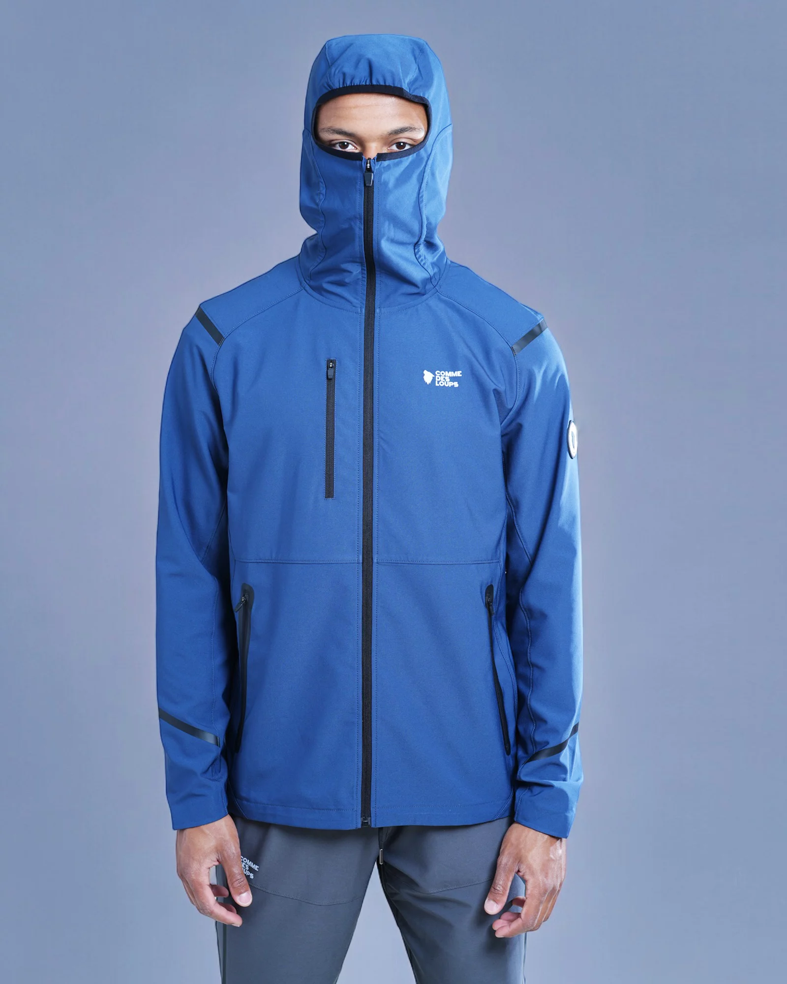 Veste Homme JUMPER Bleu Sport COMME DES LOUPS