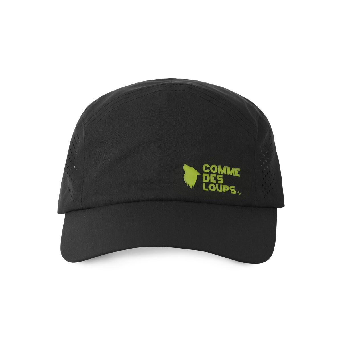 CASQUETTE COMME DES LOUPS TRAIL Noir Fluo