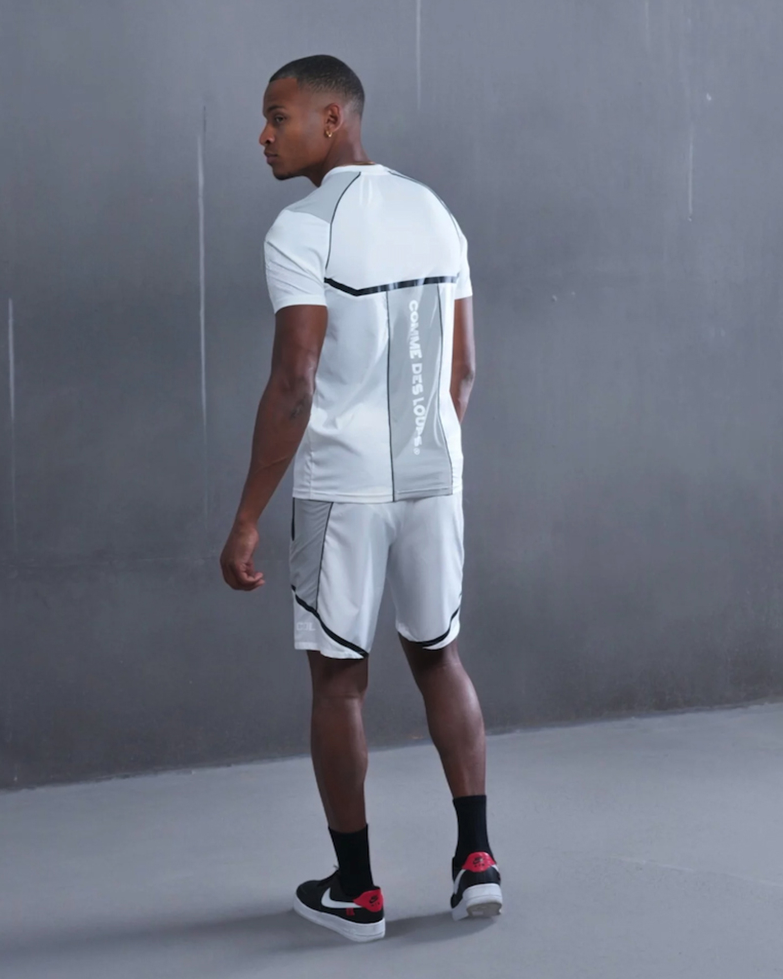 Ensemble Short T-Shirt  BALTIRUN Blanc