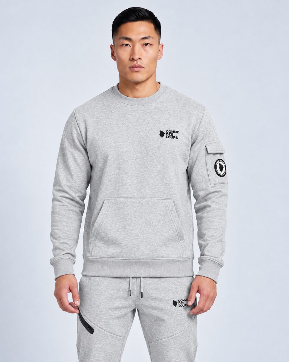 Crewneck Comme Des Loups BROOKLYN Gris