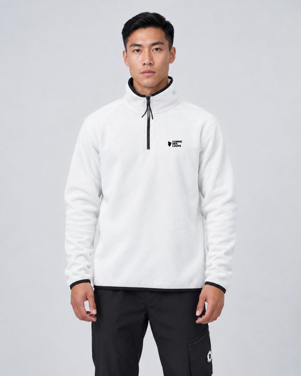 Veste Polaire Comme Des Loups PHOENIX Blanc