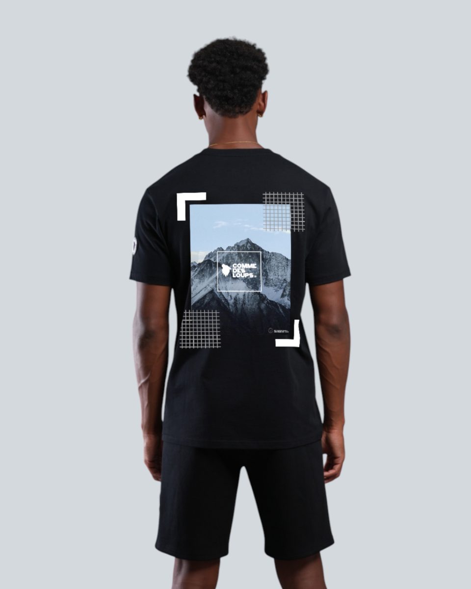 Tee-Shirt Homme BIG MOUNTAIN Noir