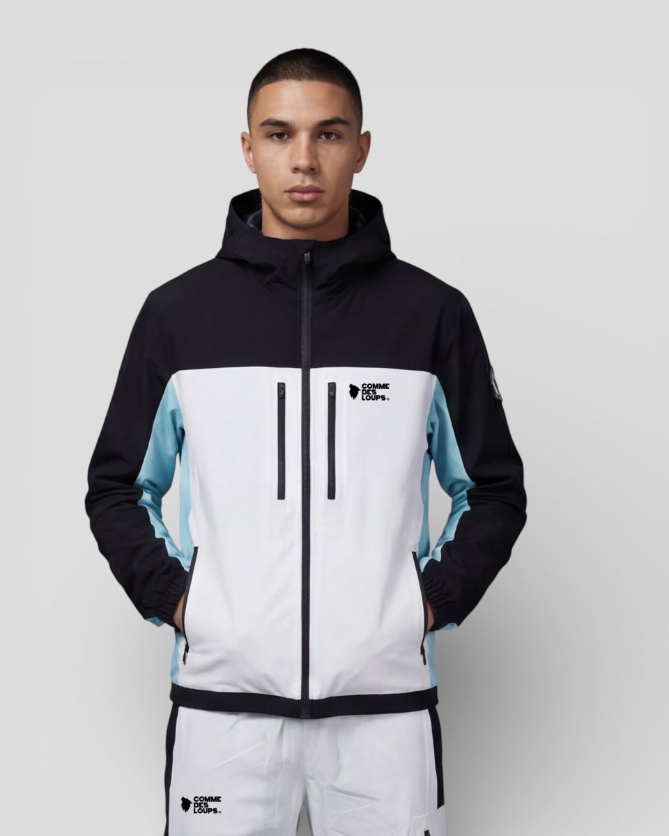 Veste Homme COBRA Blanc Océan Bleu