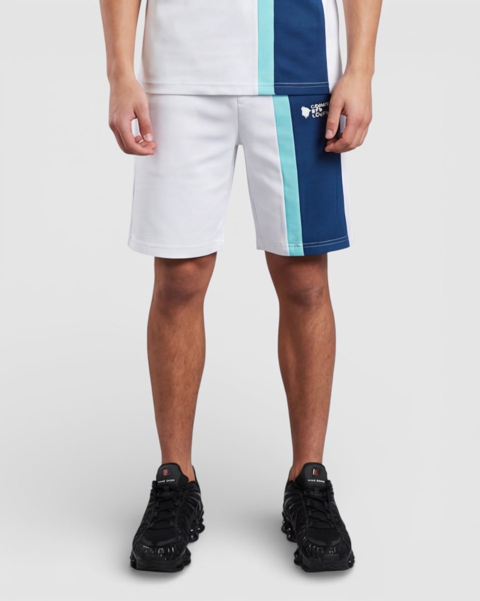 Short Comme Des Loups AMALFI Blanc Bleu