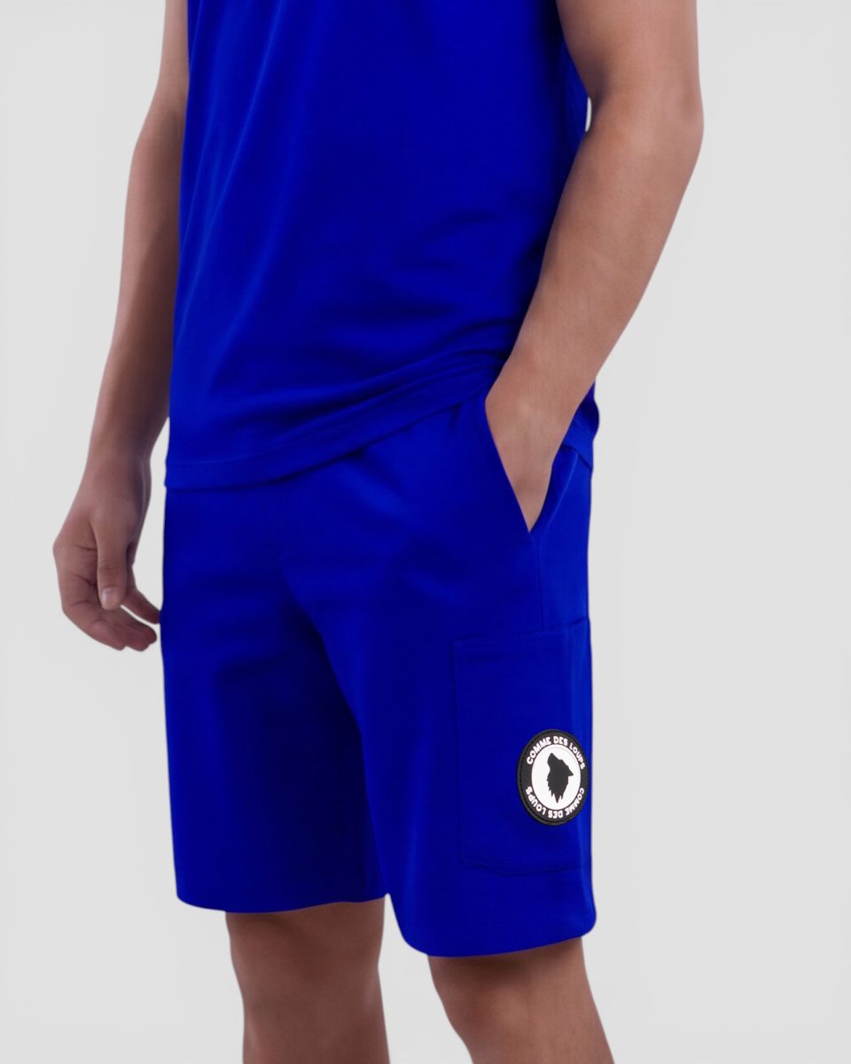 Short comme des loups Classico Bleu