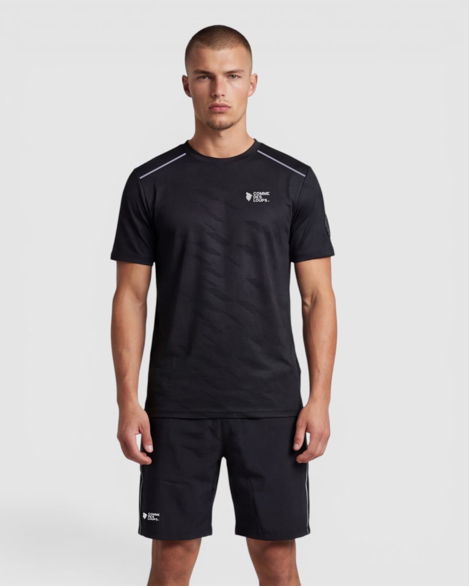 Ensemble Short T-Shirt Delta Noir
