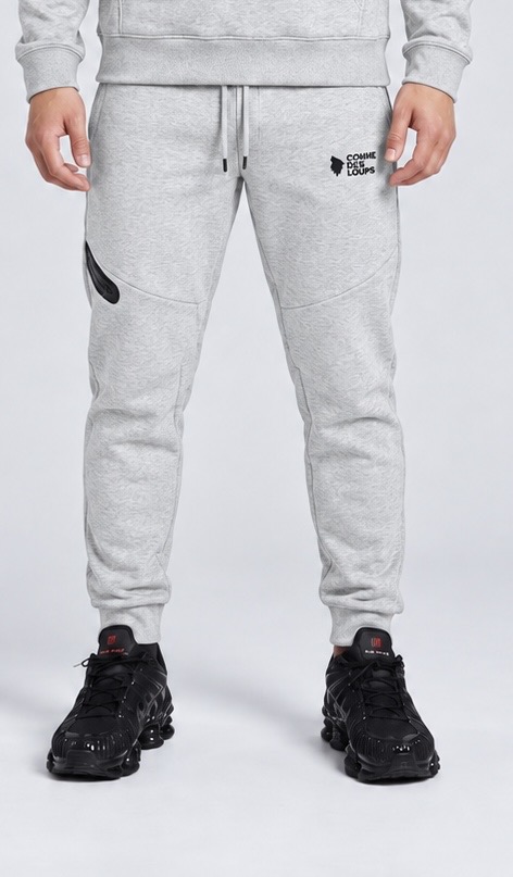 Pantalon Homme KING Gris Chiné