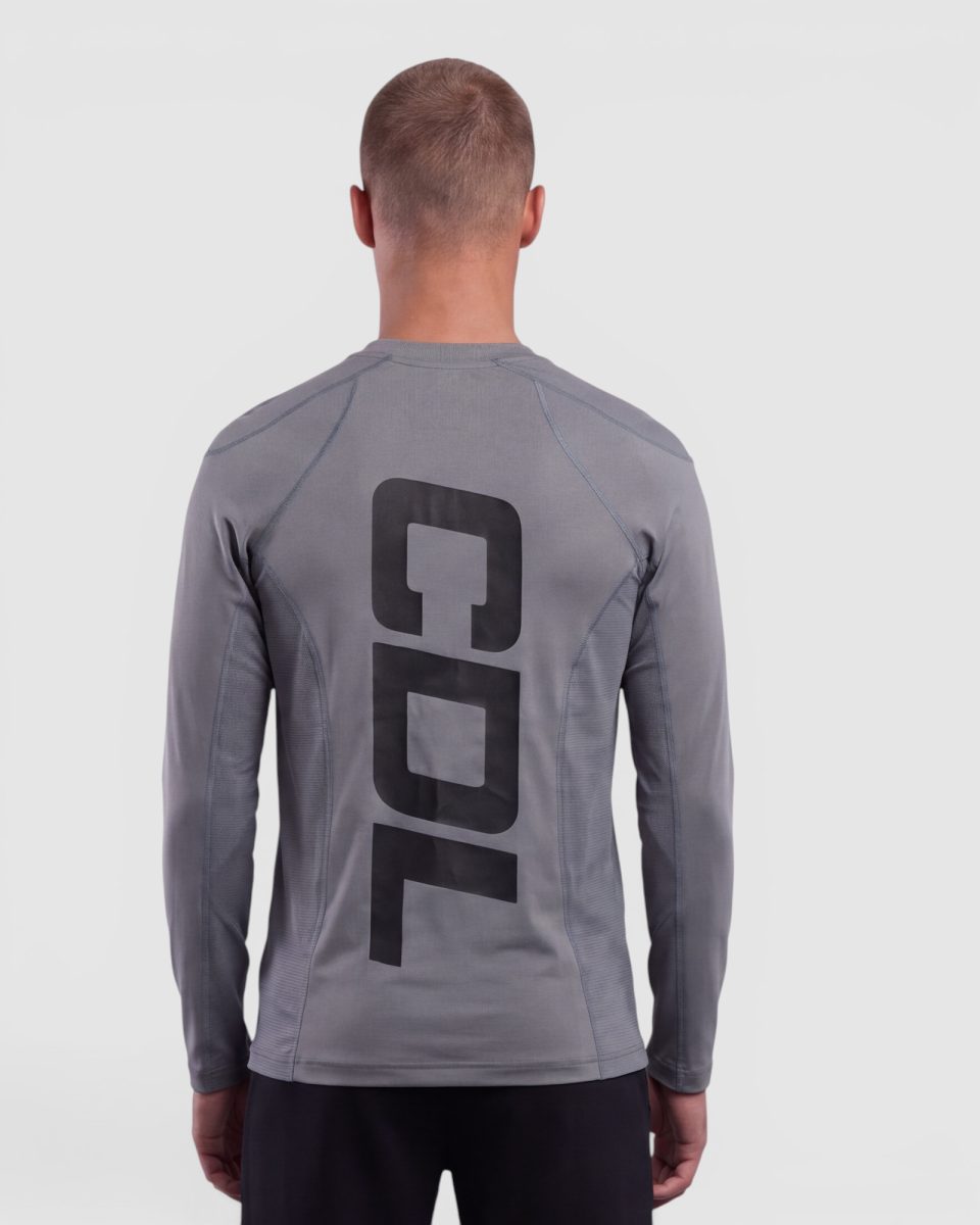 Tee-Shirt Manche Longue Coach Anthracite