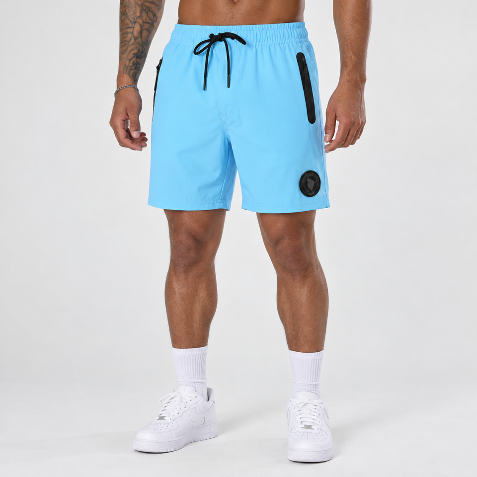 Short De Bain Basik Bleu Ciel