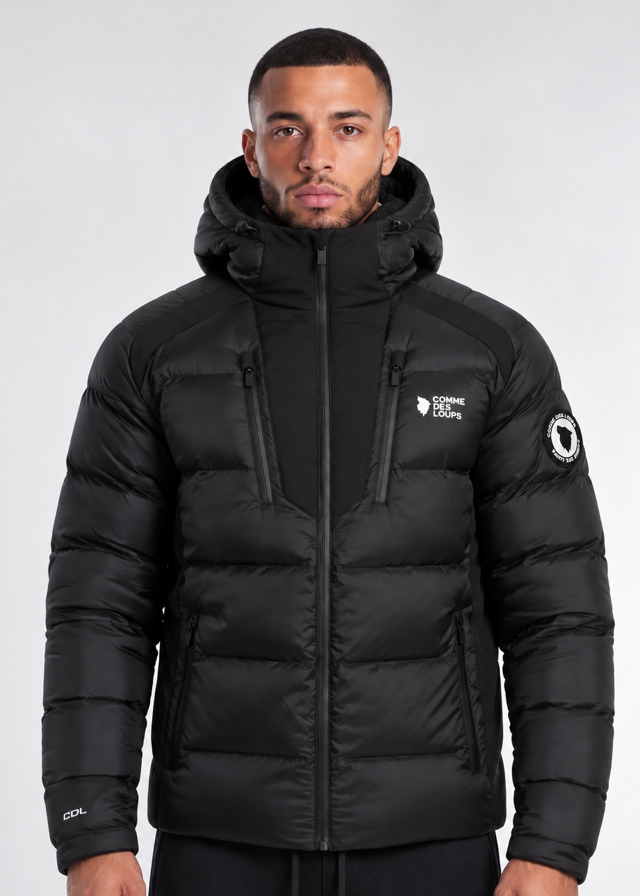 Doudoune Capuche AUGUSTA Noir